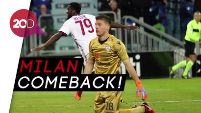  Gol Franck Kessie yang Menangkan Milan