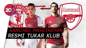 Resmi! Sanchez-Mkhitaryan Tukar Klub dan Wujudkan Mimpi