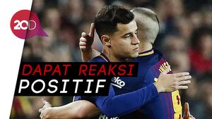 Melihat Aksi Coutinho di Laga Debutnya Bersama Barca