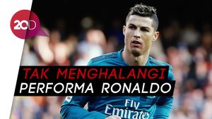 Ronaldo yang Tetap Tampan Meski Ada Bekas Luka