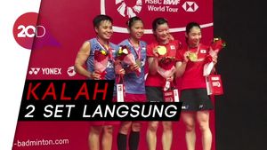 Greysia/Apriyani Kalah atas Pasangan Jepang