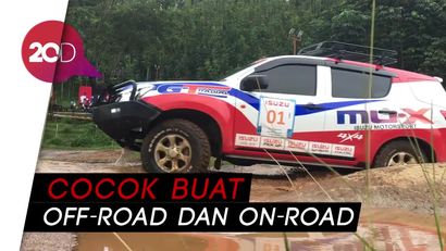 Jajal Ketangguhan Isuzu mu-X 4X4 di Medan Off-Road