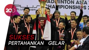 Tim Bulutangkis Beregu Indonesia Kebanjiran Bonus Rp 5 Miliar