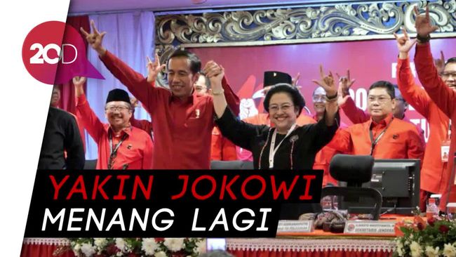 Sah! Megawati Umumkan Jokowi Jadi Capres PDIP di Pilpres 2019