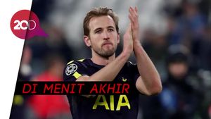 Gol Sundulan Kane yang Menangkan Spurs