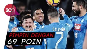 Napoli Kokoh di Puncak Serie A