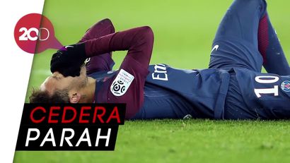 Detik-detik Tulang Metatarsal Neymar Retak
