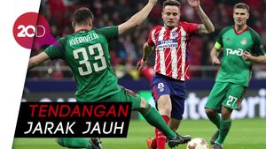 Gol Spektakuler dari Saul Niguez
