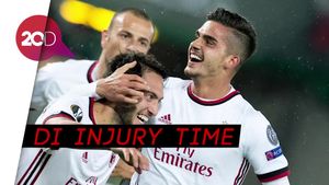 Gol Dramatis Andre Silva yang Menangkan Milan