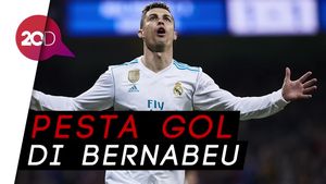 Mantap! Ronaldo Cetak Hat-trick ke-50