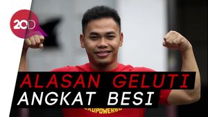 Tak Mampu Biayai Sekolah Sepak Bola, Eko Yuli Pilih Angkat Besi