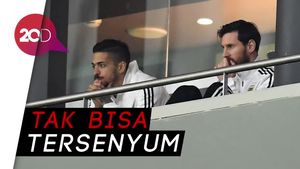 Messi Kabur Melihat Argentina Dibantai Spanyol