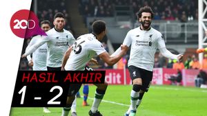 Salah Kunci Kemenangan Liverpool atas Crystal Palace