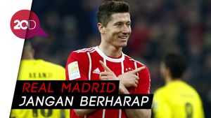 Bayern Tegaskan Tak Akan Lepas Lewandowski ke Real Madrid