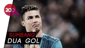 CR7 Bermain Cemerlang, Madrid Kalahkan Juventus 3-0