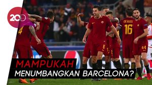 Roma Tak Gentar Hadapi Messi cs