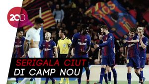Barcelona Bantai AS Roma