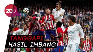 Derby Madrid: Zidane Happy, Tapi Simeone Tidak
