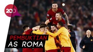 Tiga Gol Roma Penghancur Impian Barcelona