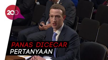 Mark Zuckerberg Disidang 5 Jam Soal Kebocoran Data Facebook