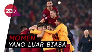 Habis Enyahkan Barca, Roma Bidik Final