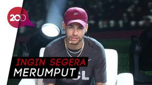Ditanya Kapan Pulih, Ini Jawaban Neymar