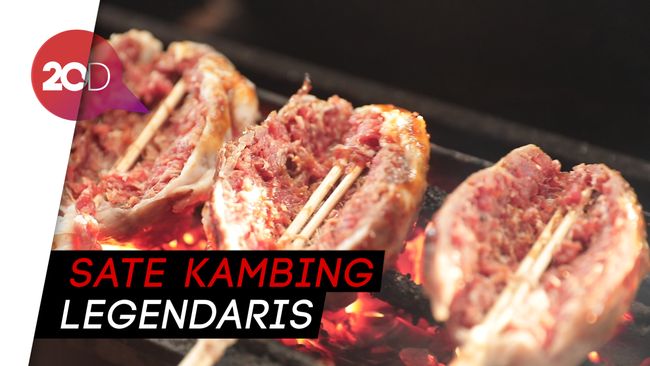 Gurih Empuk Sate Kambing  Klaten  Pak Kardjan