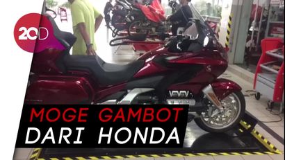 Unboxing Goldwing yang ditaksir Jokowi untuk Paspampres