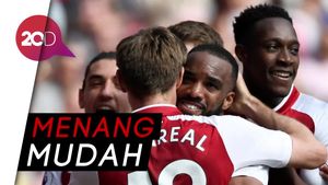 Arsenal Benamkan West Ham 4-1
