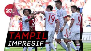 Tiga Gol Kemenangan Bayern di Markas Hannover 