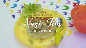Menu Anak Nasi Tim Tahu Sayuran 