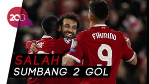 AS Roma Dibekuk Liverpool 2-5
