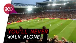 Gemuruh Anfield dan Euforia Gol Pembuka Salah