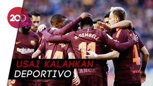 Barcelona Rengkuh Juara La Liga 2017/2018