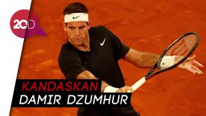 Del Potro Lolos ke Babak Ketiga Madrid Terbuka