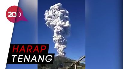 Merapi Keluarkan Asap, Netizen Ramai Berdoa
