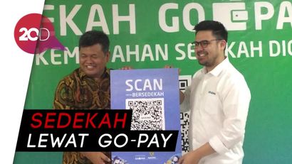 Kini Bisa Bersedekah Hanya dengan Scan Barcode