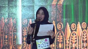 20 Besar Jakarta - Berpuisi Ala Zulfa yang Penuh Penjiwaan