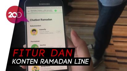 Line Hadirkan Fitur Chatbot Khusus Ramadan