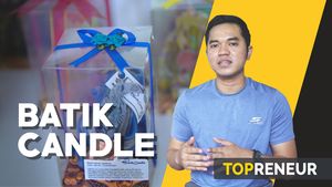 Lilin Unik yang Punya Motif Batik