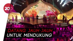 Kehebohan Para Pendukung Finalis Sunsilk Hijab Hunt 2018