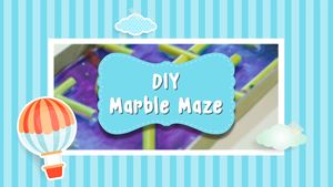 DIY Marble Maze Untuk Anak