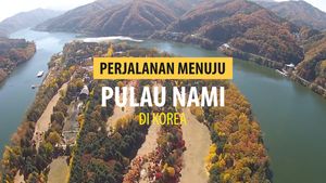 Perjalanan Menuju Pulau Nami di Korea