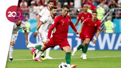 Pujian dan Cibiran untuk Ronaldo Usai Gagal Penalti