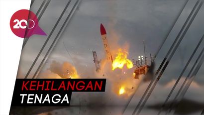 Duh! Roket Jepang Ini Meledak Usai Lepas Landas