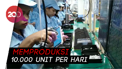 Melihat Langsung Proses Produksi Ponsel Honor di Batam
