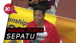 Cerita Haru Zohri, Juara Dunia Lari yang Latihan Tak Beralas Kaki