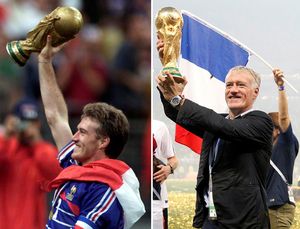 Deschamps Diusili Asuhannya, Setara Zagallo dan Beckenbauer