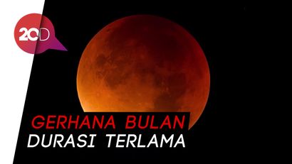 Siap Menyaksikan Gerhana Bulan 28 Juli Nanti?