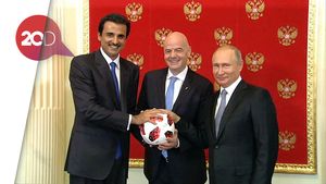 Putin Serahkan Estafet Tuan Rumah Piala Dunia ke Qatar